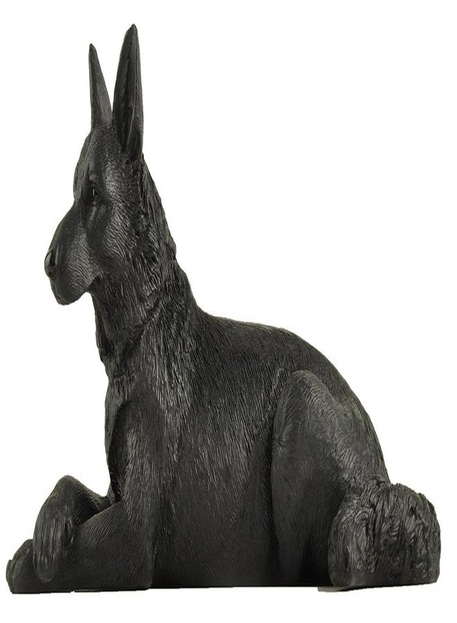 JFSM INC. 6" Black German Shepherd Dog Figurine - Hand-Painted Gift for Dog Lovers, Home Office Decor & Pet Bereavement Gift - Image 4
